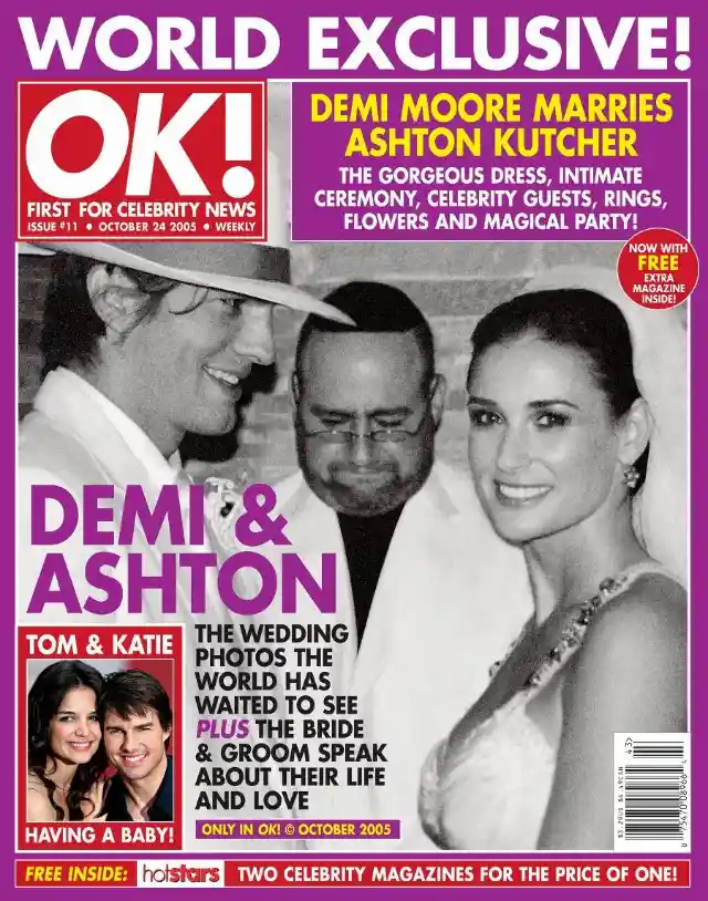 Ashton Kutcher & Demi Moore’s Wedding