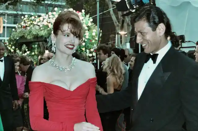 #6. Geena Davis & Jeff Goldblum