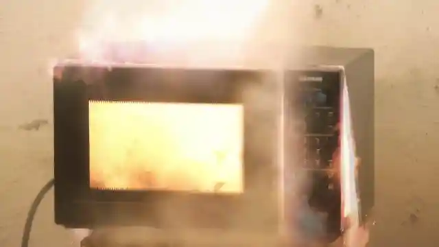 Never Put Metal In The Microwave