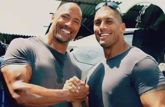 Dwayne Johnson & Tanoai Reed