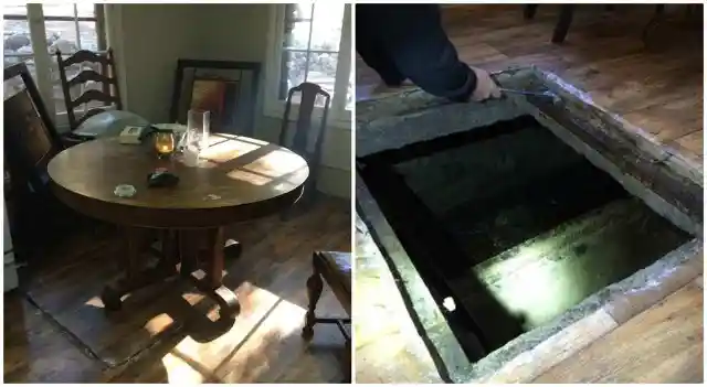 Man Finds Creepy Room After Opening Hidden Trapdoor, Decides To Cover It For Good