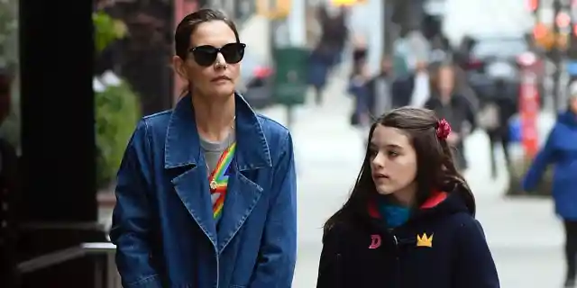 #18. Katie Holmes And Suri Cruise