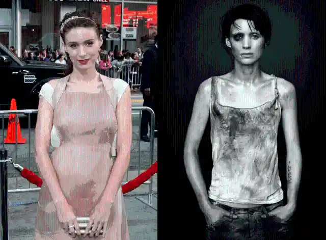 #45. Rooney Mara - <em>The Girl With The Dragon Tattoo</em>