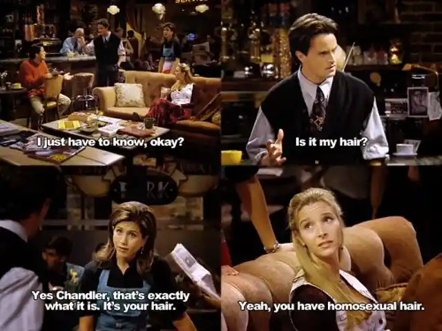 #23. The One Where Chandler Is Paranoid Of Coming Off As Gay