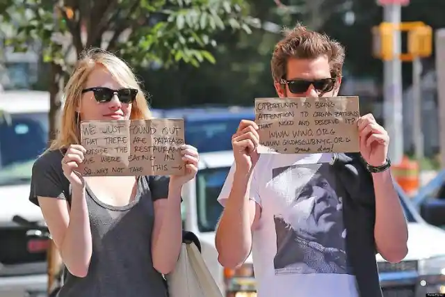 #17. Andrew Garfield And Emma Stone