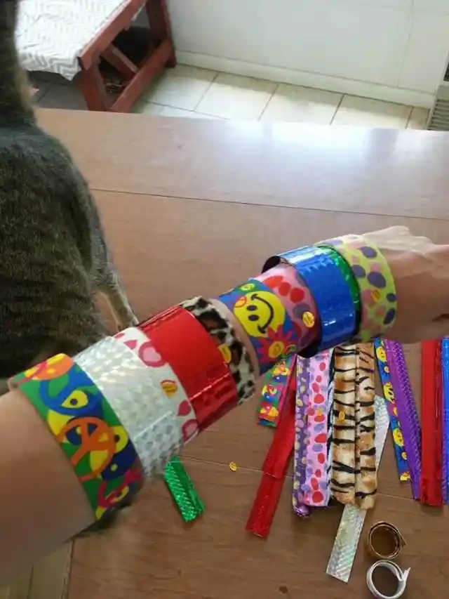 #3. Slap Bracelets