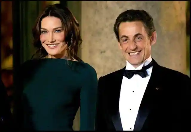 #6. Carla Bruni & Nicolas Sarkozy