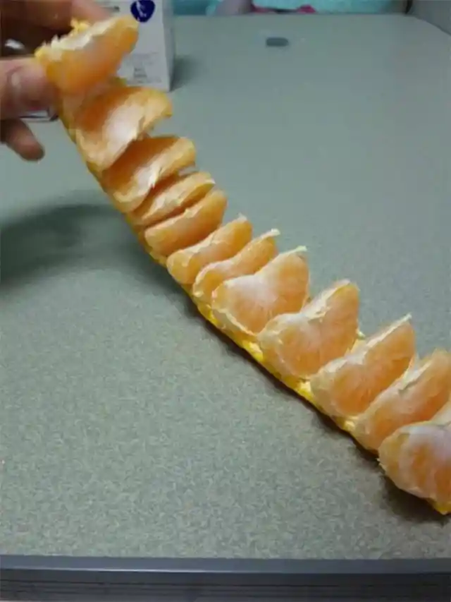 How To Peel An Orange