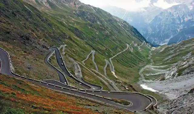 #20. Stelvio Pass Road