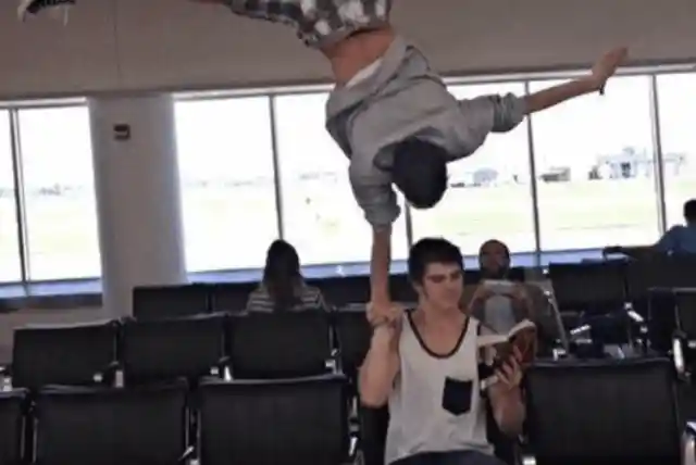 #18. Airport Olympics