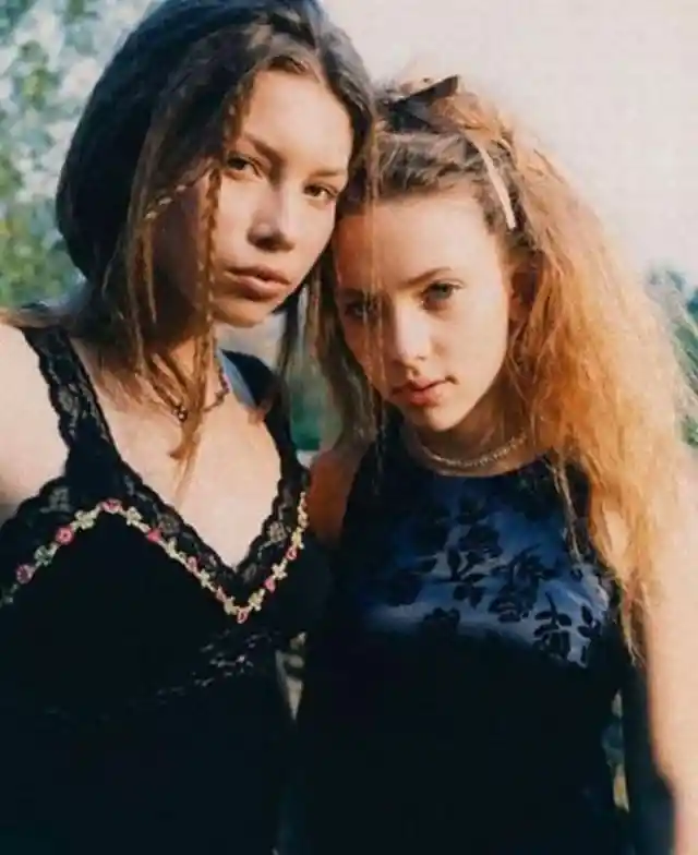 Jessica Biel And Scarlett Johansson