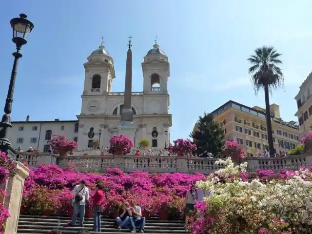 Trinita Dei Monti In Italy