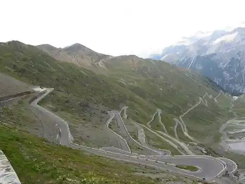 #23. Stelvio Pass Road, Italy