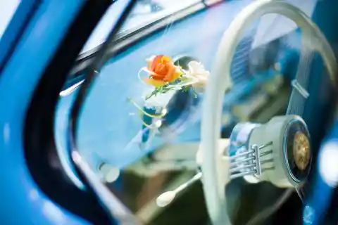 Volkswagen's Beetle Flower Vase