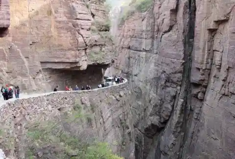 #6. Guoliang Tunnel Road, China