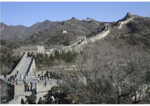 #10. The Great Wall Of China Is Visible From Space