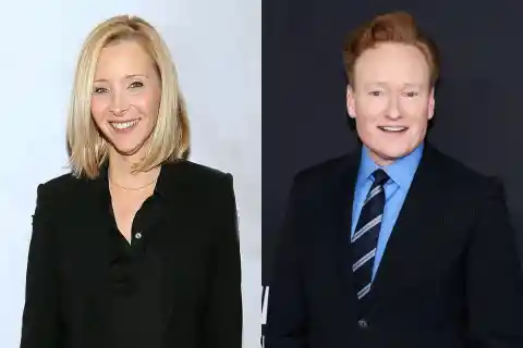 #6. Lisa Kudrow & Conan O'Brien