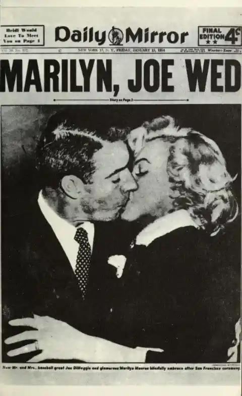 Marilyn Monroe’s Wedding