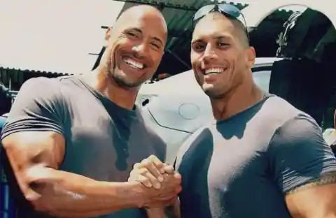 Dwayne Johnson & Tanoai Reed