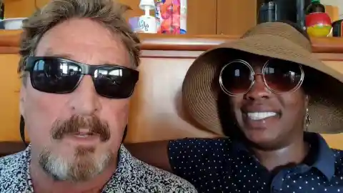 John McAfee & Janice Dyson