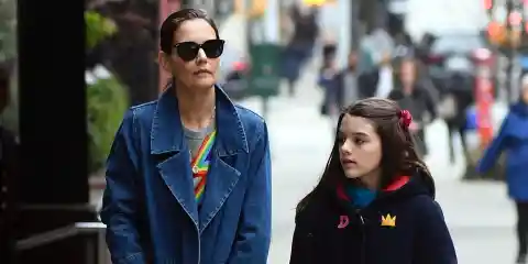 #18. Katie Holmes And Suri Cruise