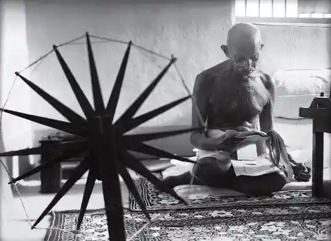 Gandhi and the Spinning Wheel