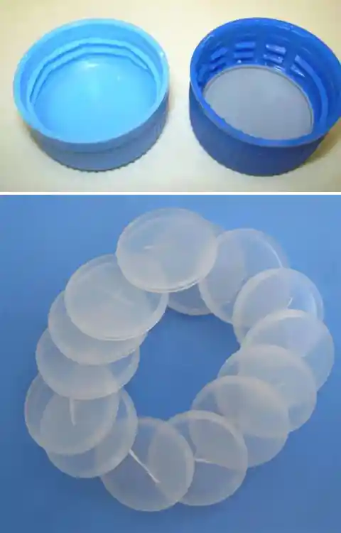 Plastic Disks In Drink Caps