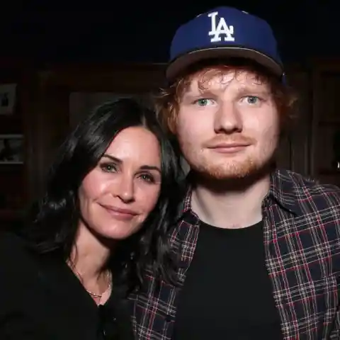 #16. Ed Sheeran And Courteney Knox