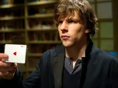 #12. Jessie Eisenberg Learned Magic