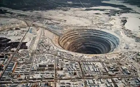 Mirny Diamond Mine In Russia