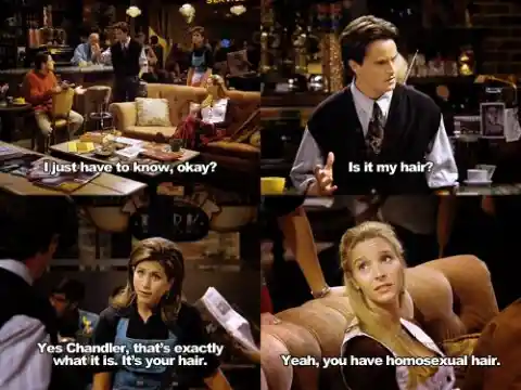 #23. The One Where Chandler Is Paranoid Of Coming Off As Gay