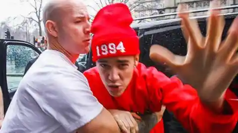 The Biebs Is Angry