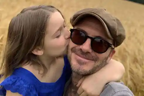 #16. David Beckham Wishes Harper A Happy Birthday