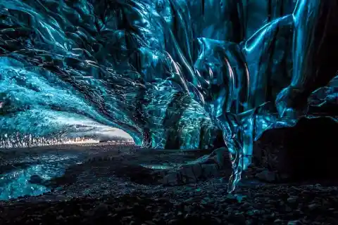 Vatnajokull Glacier Caves, Iceland