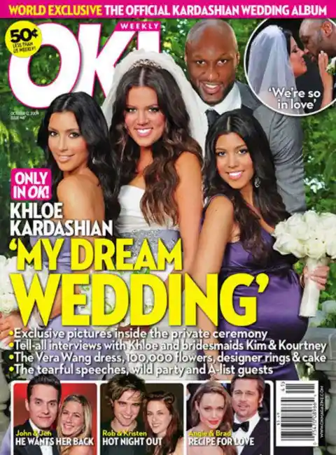 Khloe Kardashian & Lamar Odom’s Wedding