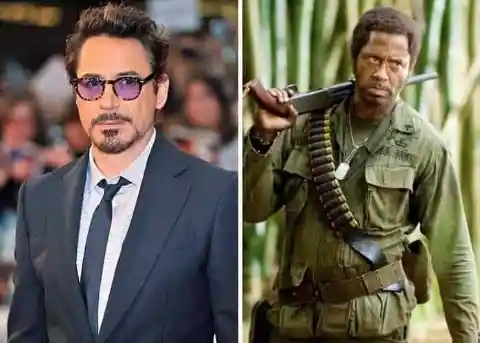 #50. Robert Downey Jr. - <em>Tropic Thunder</em>