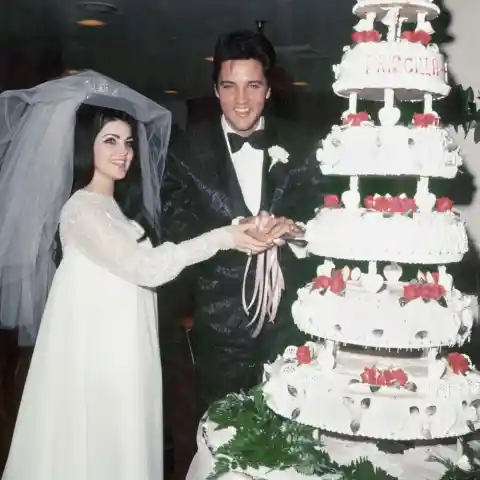 #2. Elvis and Priscilla Presley’s Marriage, 1967